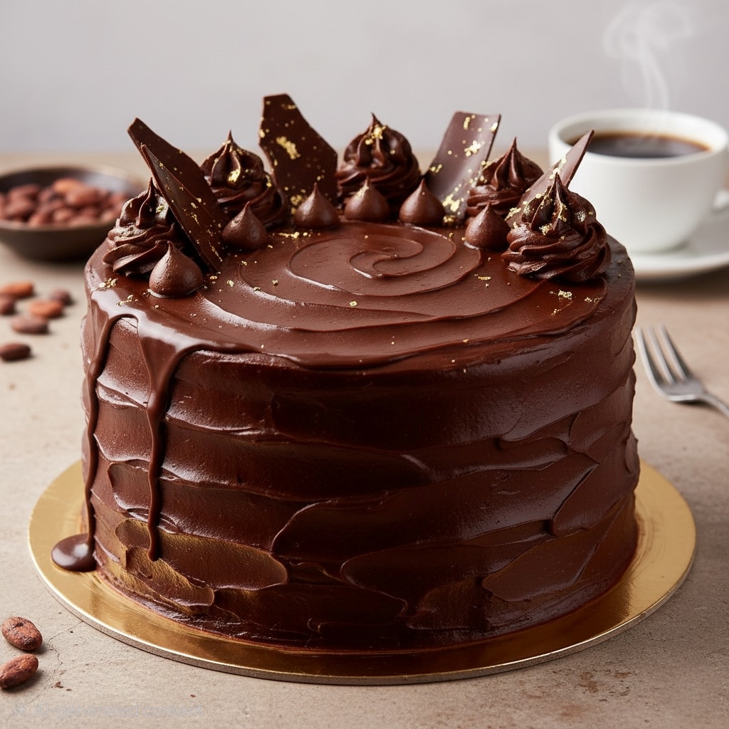 CHOCOLATE FUDGE CAKE